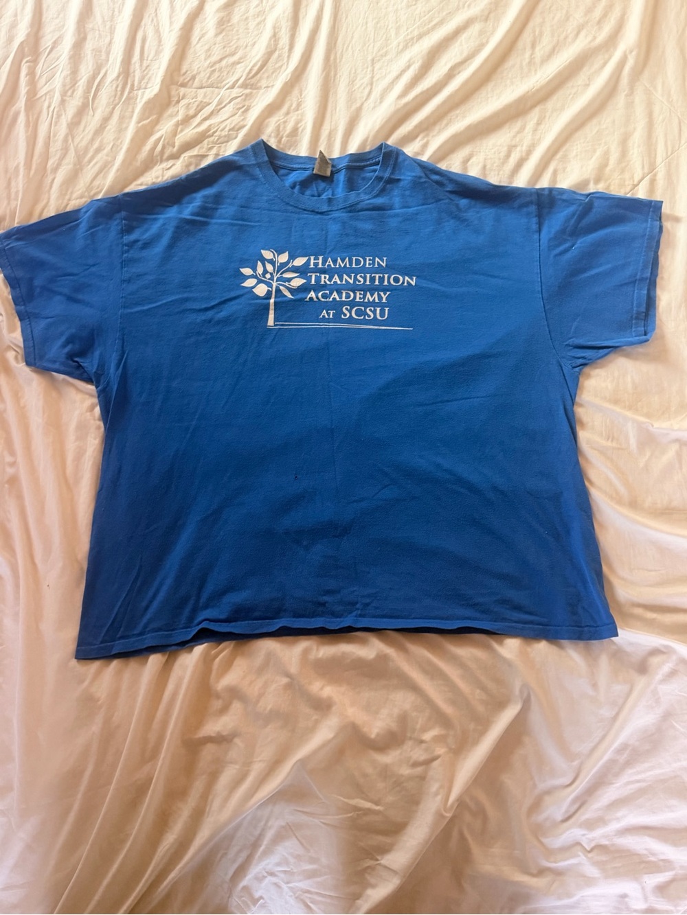 Gildan Royal Blue Hamden Transition Academy Short Sleeve Tee